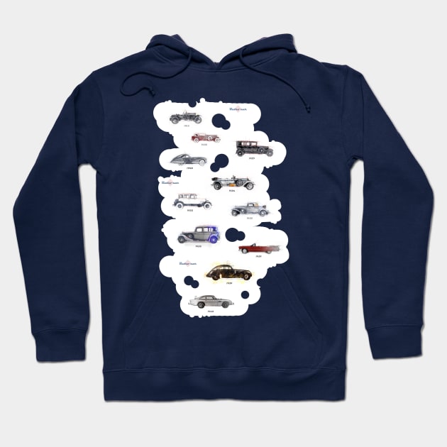 retro cars Hoodie by AriadnaDeRaadt